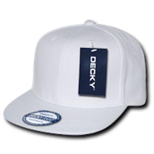 1 Decky Dozen Flat Bill Snapback Caps Hats Solid Two Tone Wholesale Lot!
