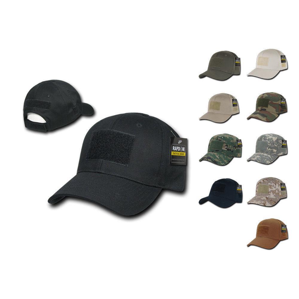 1 Dozen 6 Panel Cotton Military Camouflage Army Structured Operator Caps Hats Wholesale Bulk