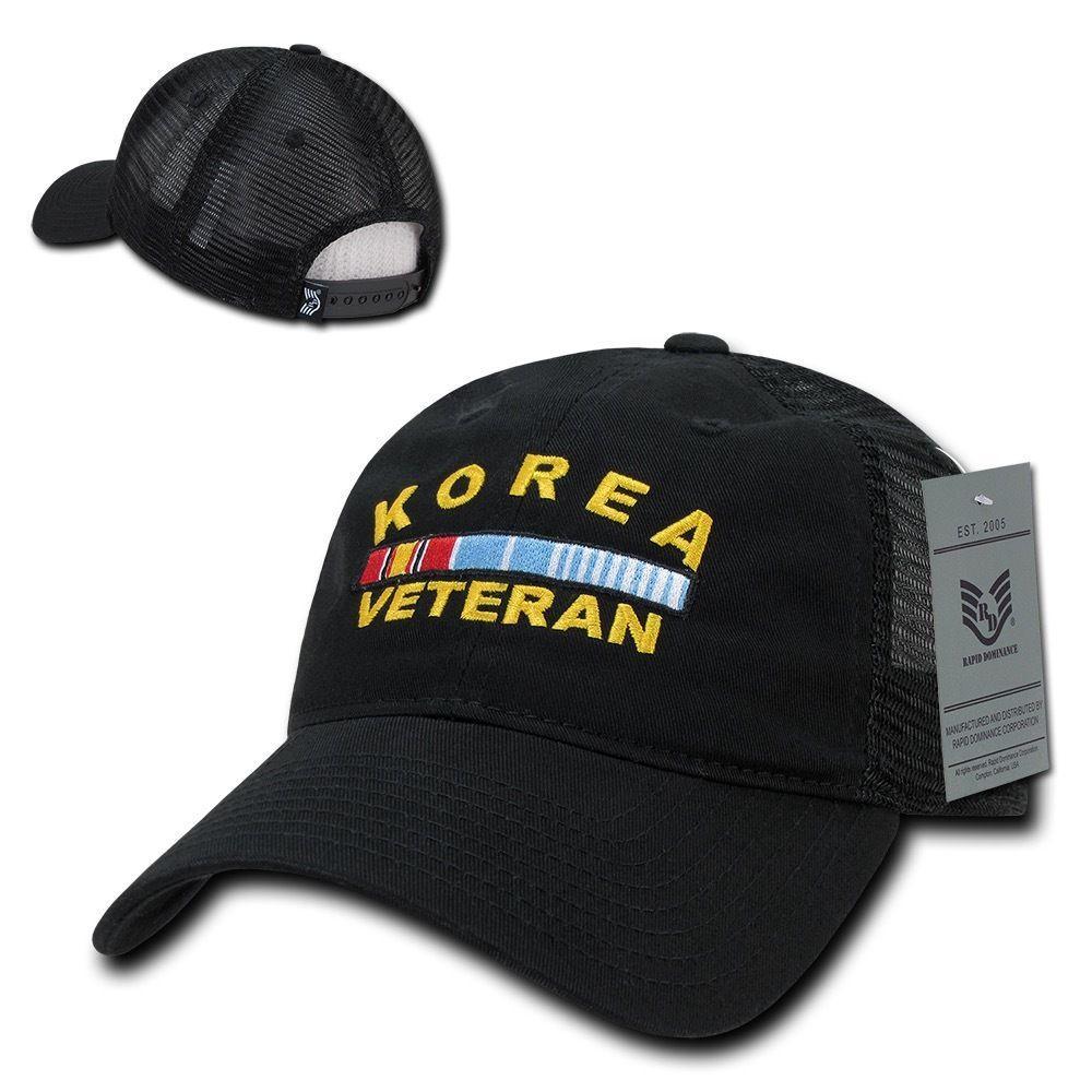 1 Dozen 6 Panel Relaxed Trucker Cotton Military Low Crown Caps Hats Wholesale Lots