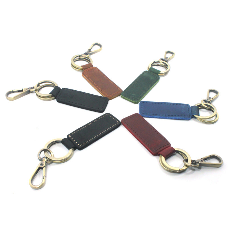 Personalkized Leather Keychain