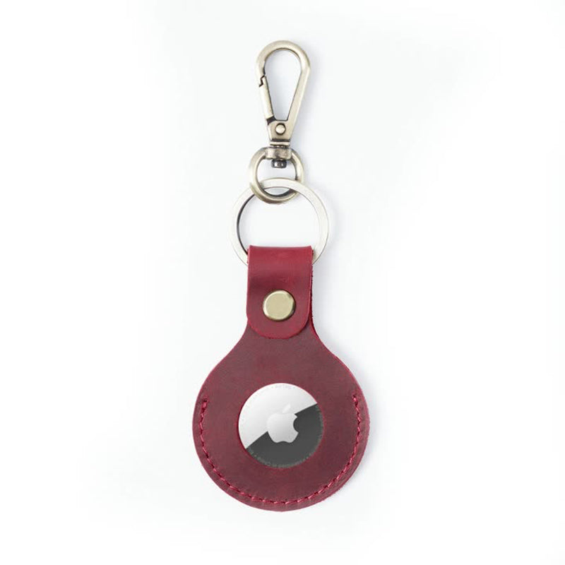 Leather Airtag Holder