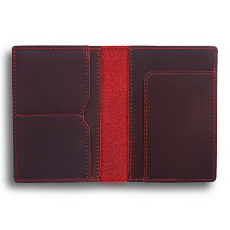 Genuine Leather Passport Holder
