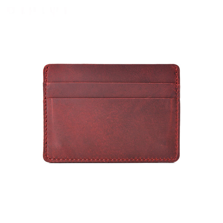 Genuine Leather Card Holder Wallet