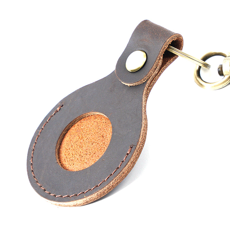 Leather Airtag Holder