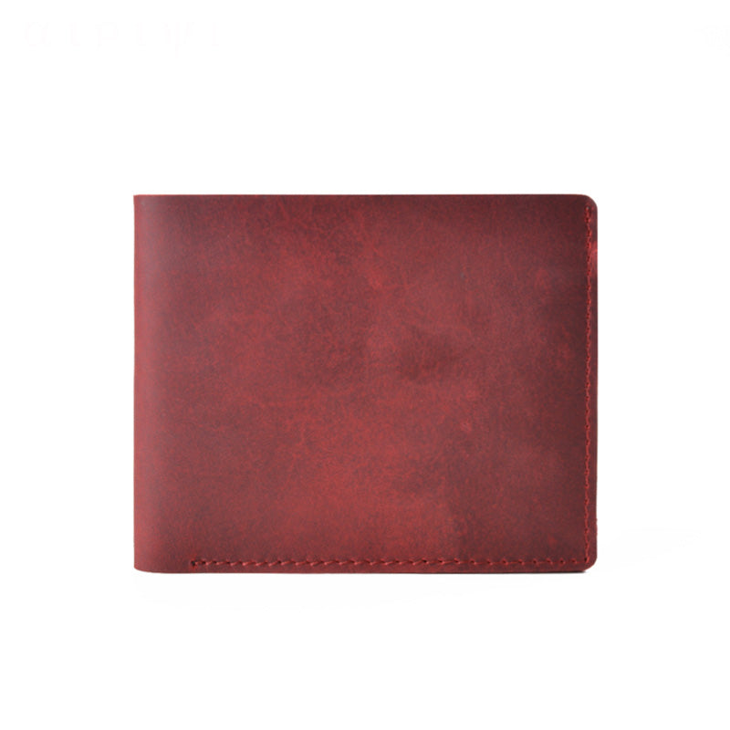 Genuine Leather Bifold Wallet