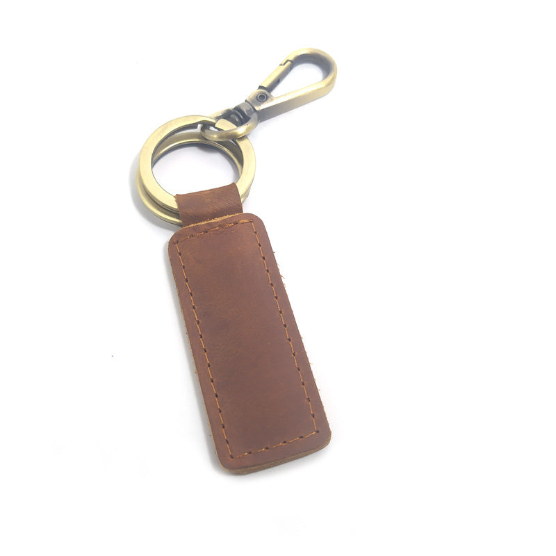 Personalkized Leather Keychain