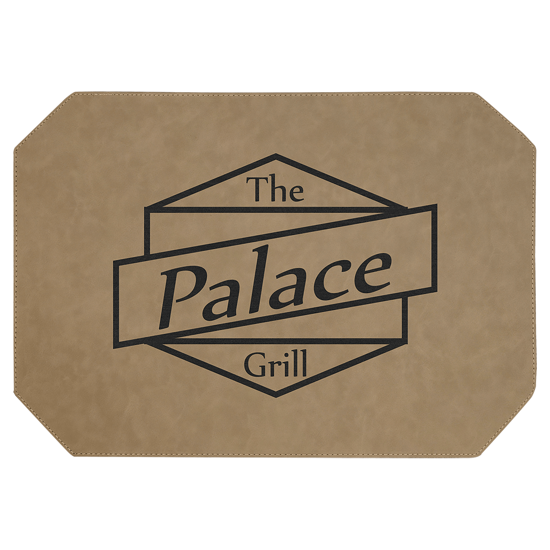 12" x 17" Laserable Leatherette Placemat